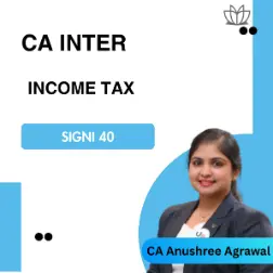CA Inter Income Tax SIGNI 40 For Jan 2026